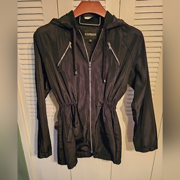 Express Jackets & Blazers - Express, Raincoat with adjustable waistline, Size M